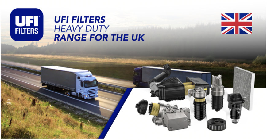 UFI FILTERS SI ESPANDE IN UK E IN IRLANDA LANCIANDO LA GAMMA DELL’HEAVY DUTY